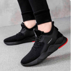 Ashton | van mesh sneakers med tallrik