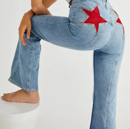 Vem är den här bell-bottom-tjejen