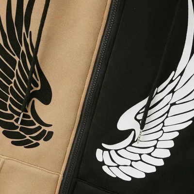 Ludek – luvtröja med dragkedja för herrar med vingar