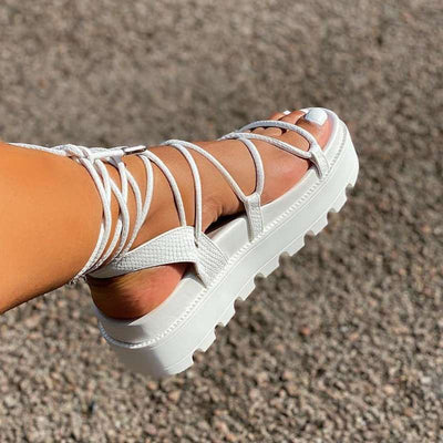Adrianna - Trendig Plattformsandaler för Kvinnor