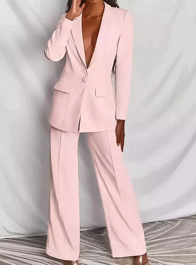 Mahnolia - Kvinnor Blazer & Byx Set