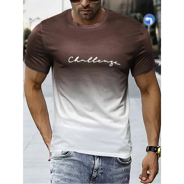 Tate |vintage gradient t-shirt för män