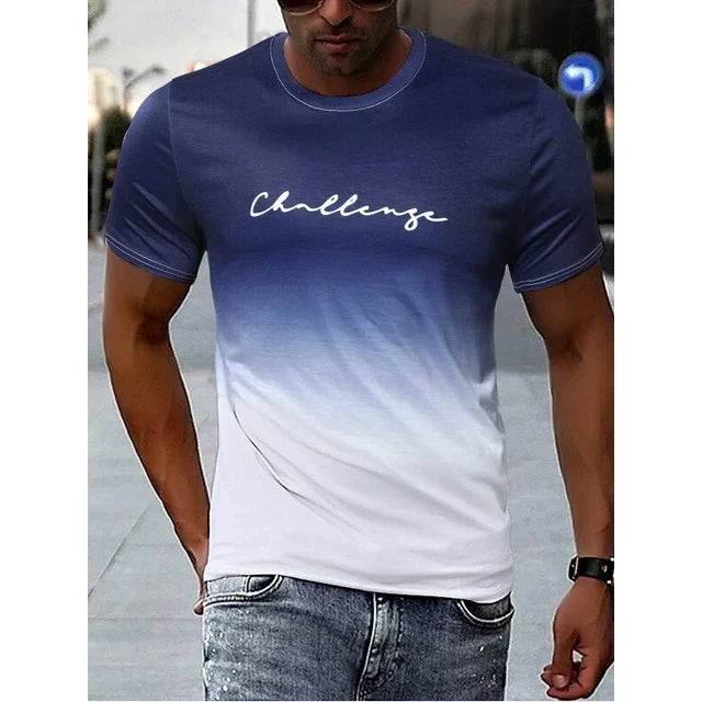Tate |vintage gradient t-shirt för män