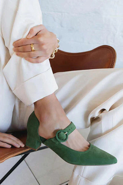 Lannie - Bekväm Sandal med Klack