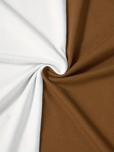 Robert - snygg t-shirt i färgblock med korta ärmar och rund hals