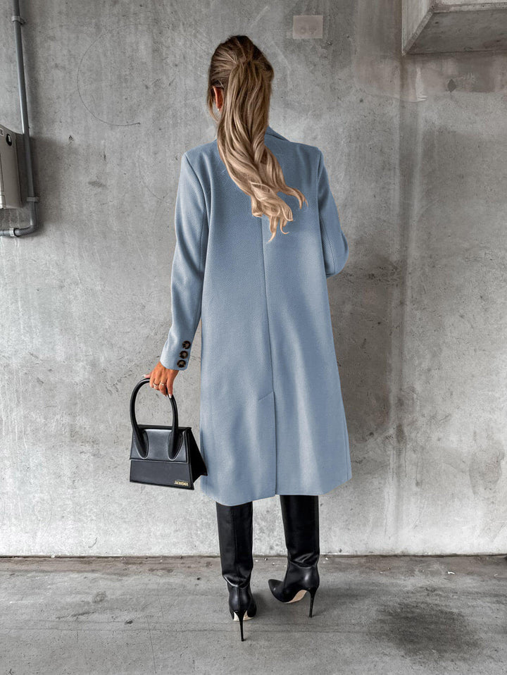 Vinterkappa för kvinnor med lapels - värme med en fashionabel touch