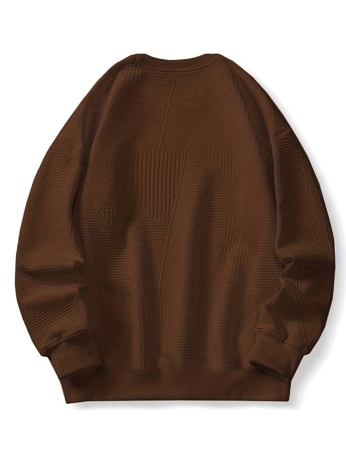 Jumper med rund halsringning