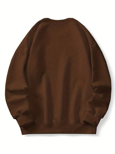 Jumper med rund halsringning