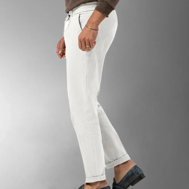 Vincent linnebyxor för män