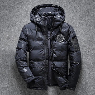 Marko – hardshell-dunjacka med kant