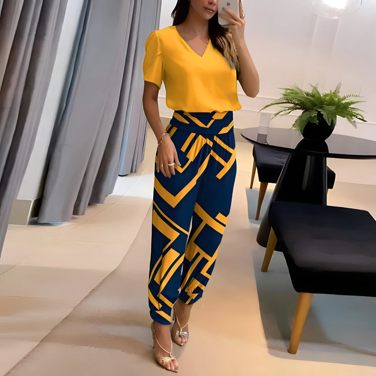 Birgits eleganta blusar & byxor set