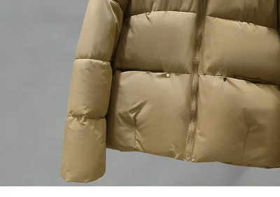 Warmer damen-vinterrock 2024: elegant pufferrocktrend
