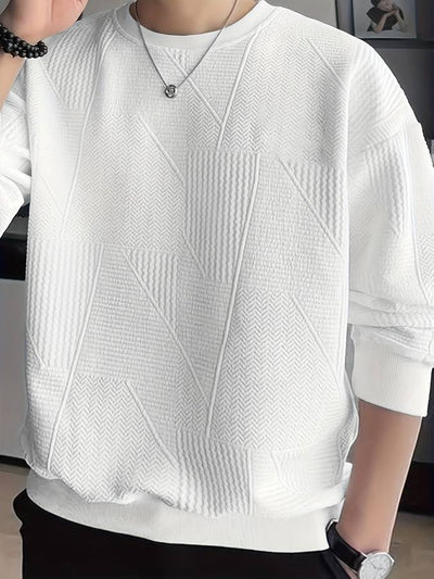 Jumper med rund halsringning