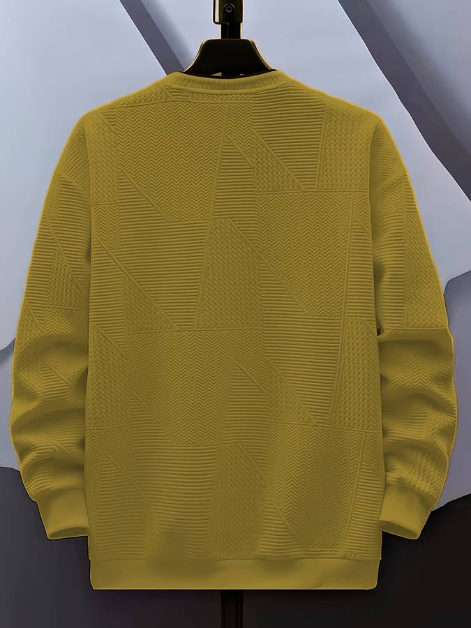 Jumper med rund halsringning