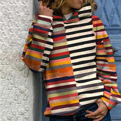 Eva janssen – flerfärgad hoodie