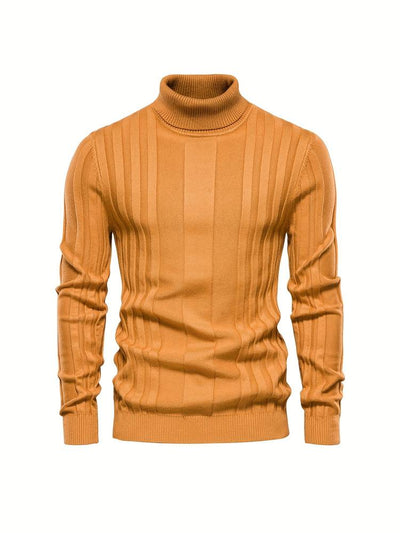 Jumper med strukturerad polokrage