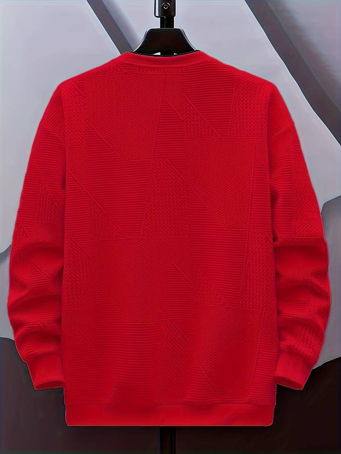 Jumper med rund halsringning