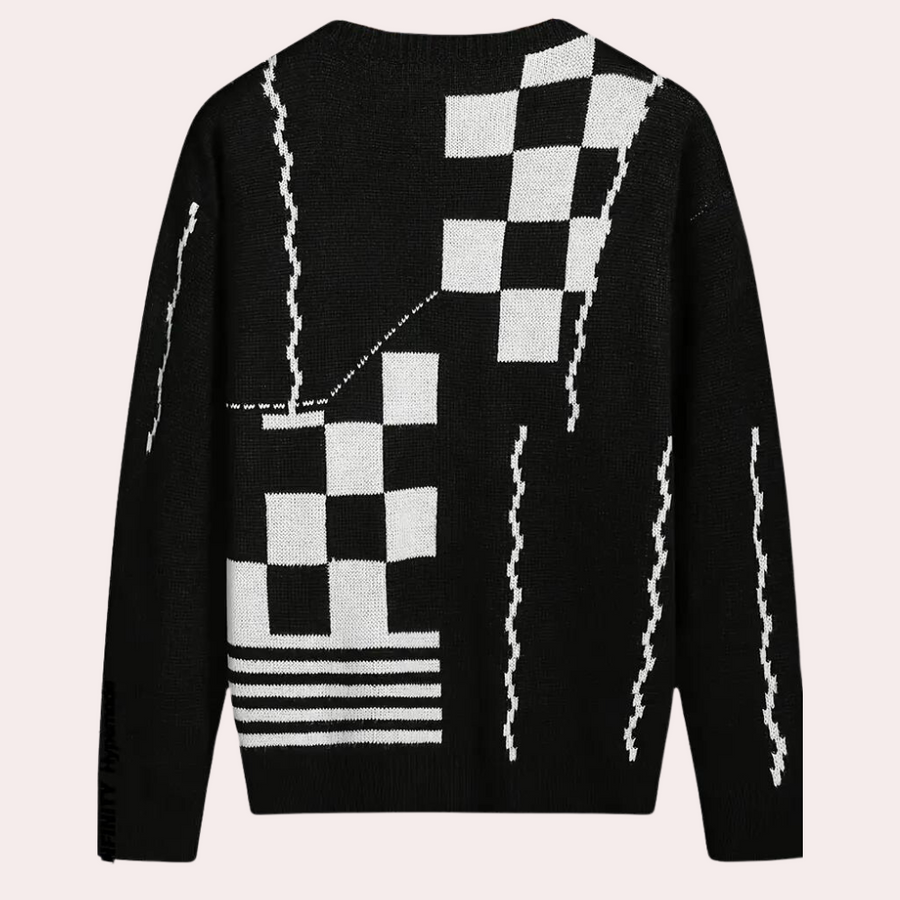 Keion – randig kofta för män