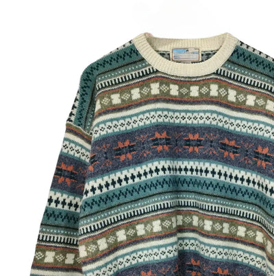 Damtröja - i en trendig vintage aztec-design