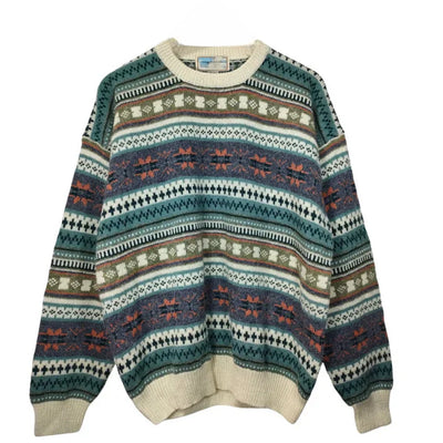 Damtröja - i en trendig vintage aztec-design