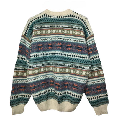 Damtröja - i en trendig vintage aztec-design