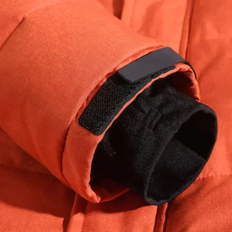 Jakob – varm quiltad jacka med huva