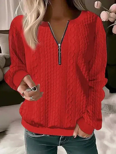 Aurora - varm tröja med stil!
