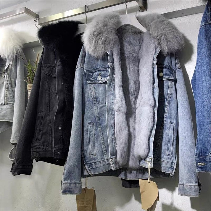 Cool och trendig jeansjacka - Mandy