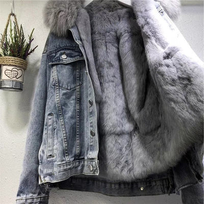 Cool och trendig jeansjacka - Mandy