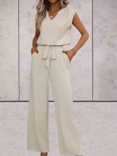 Veronica - Kvinnor Blus & Vida Byxor Set