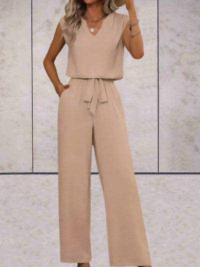 Veronica - Kvinnor Blus & Vida Byxor Set