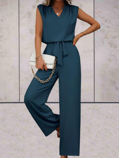 Veronica - Kvinnor Blus & Vida Byxor Set