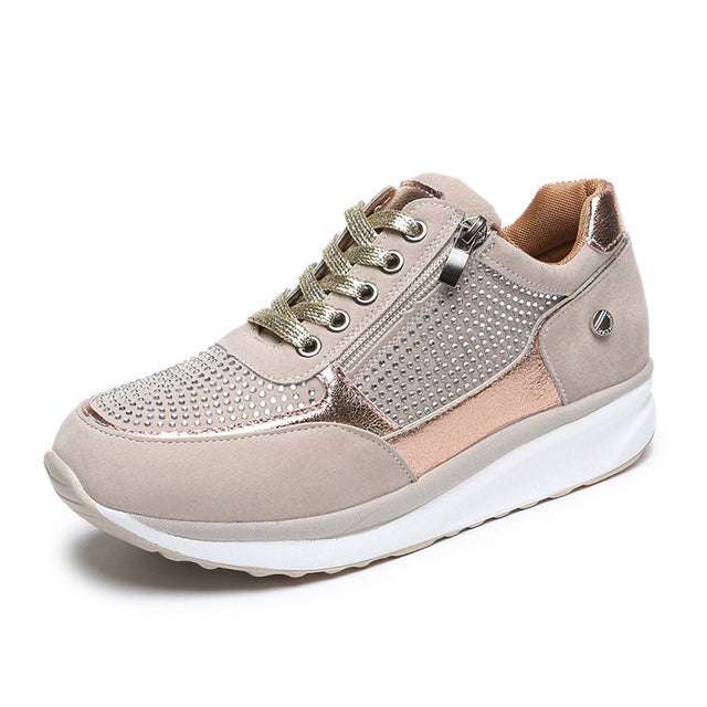 Ergonomiska resda sneakers för kvinnor