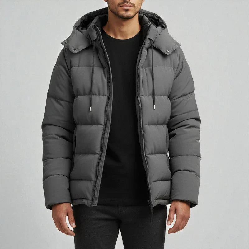 Nico – vattentät vinterjacka med huva och varmt foder