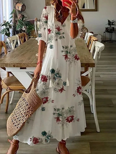 Bettina | bohemisk maxiklänning