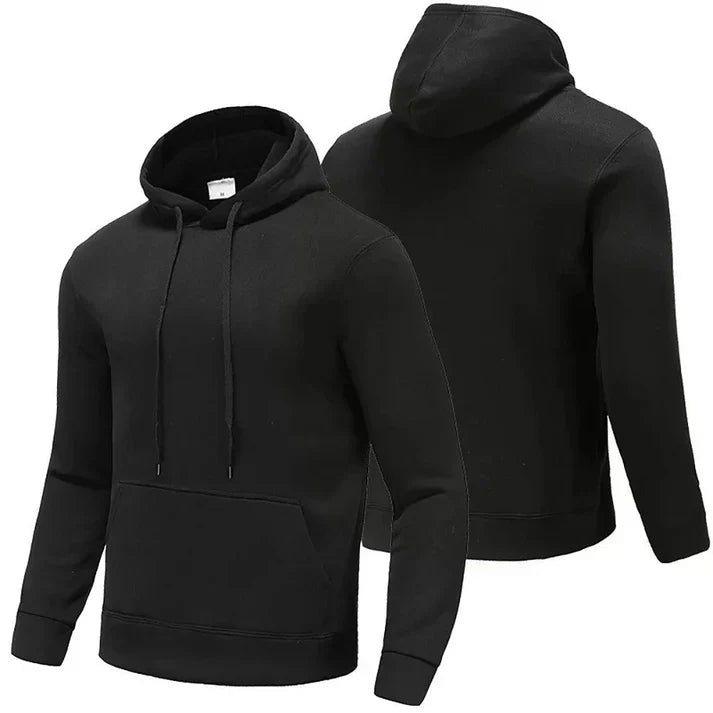 Erwan - klassisk hoodie för män