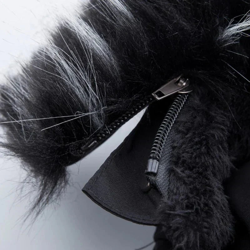 Wolfgang – varm quiltad kappa med huva, vindtät och vattenavvisande