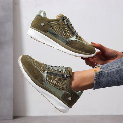 Ergonomiska resda sneakers för kvinnor