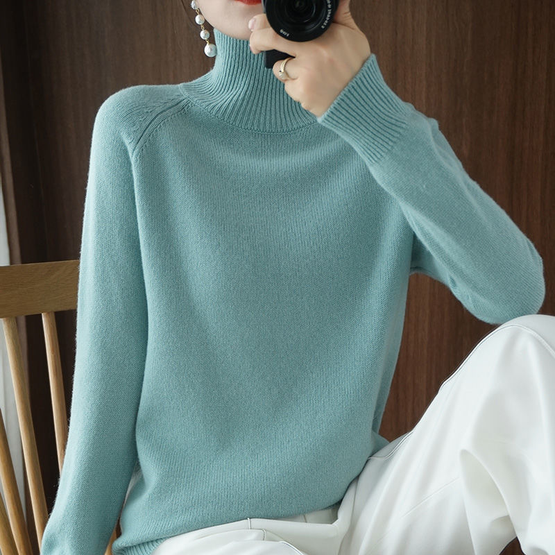 Faye - Tröja med Turtleneck för Kvinnor