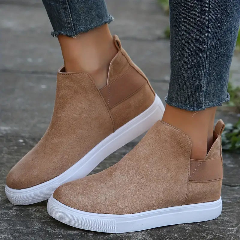 Jorja - Suede Slip-Ons Damstövlar