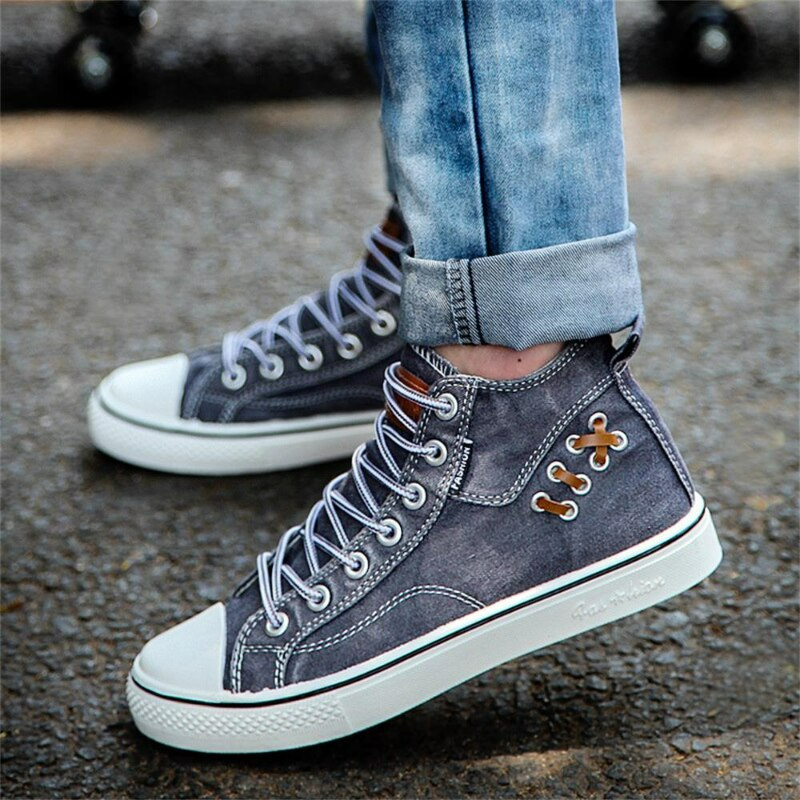 Rojas - Herrsneakers I Denim