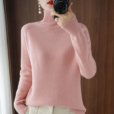 Faye - Tröja med Turtleneck för Kvinnor