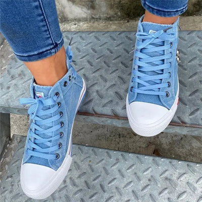 Arie - Modernt Denim Skor Dam