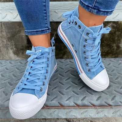 Arie - Modernt Denim Skor Dam