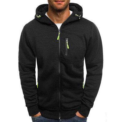 Jandro - Jumper med fleece och huva Jumper med huva Sweat jacket