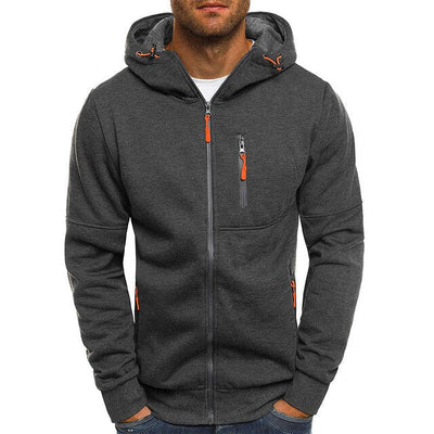 Jandro - Jumper med fleece och huva Jumper med huva Sweat jacket