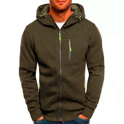 Jandro - Jumper med fleece och huva Jumper med huva Sweat jacket