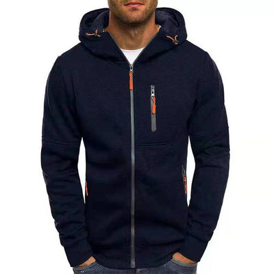 Jandro - Jumper med fleece och huva Jumper med huva Sweat jacket