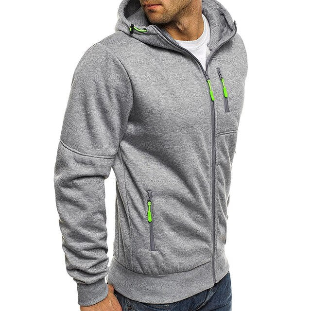 Jandro - Jumper med fleece och huva Jumper med huva Sweat jacket