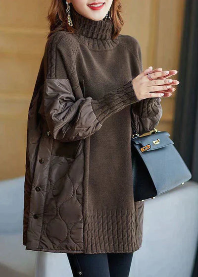 Frederique - Jumper med turtleneck